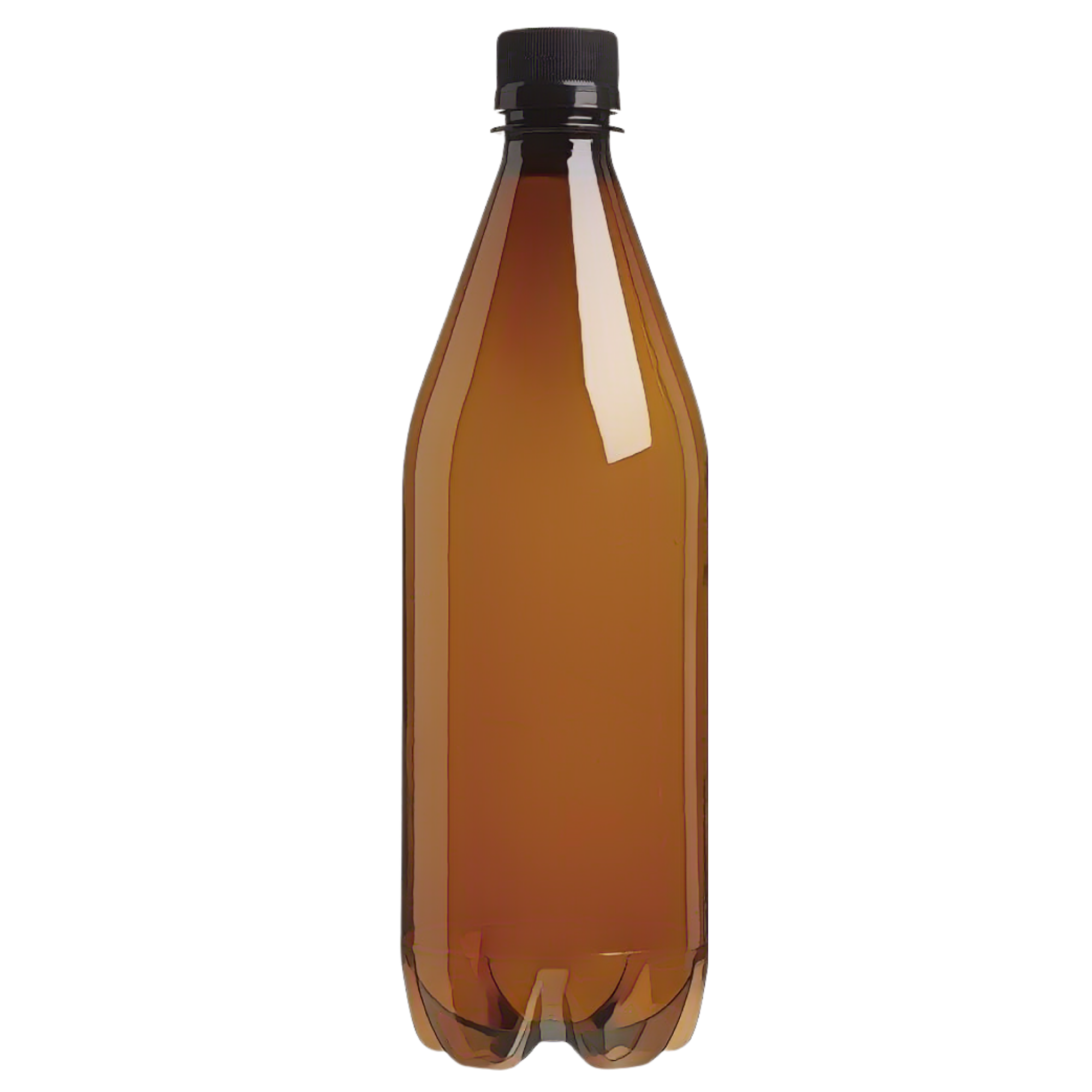 Black Plastic Bottling Caps (Qty. 12)